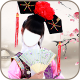Chinese Dress For Kids Photo Montage icon