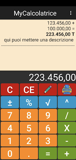 My Calculator Screen 2