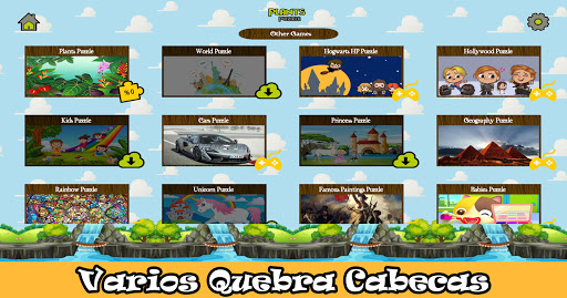Visualização do aplicativo