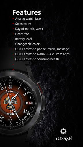 D325 Classic Analog Watch Face Screen 3