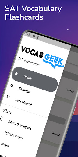 Android application SAT Vocabulary Flashcards screenshort