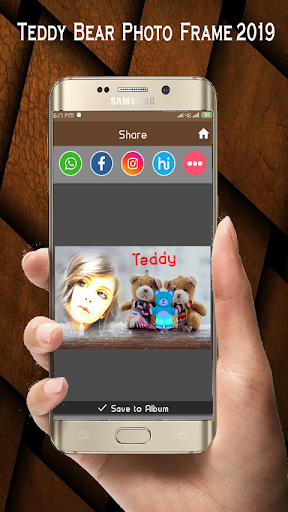 Teddy Bear Photo Frame