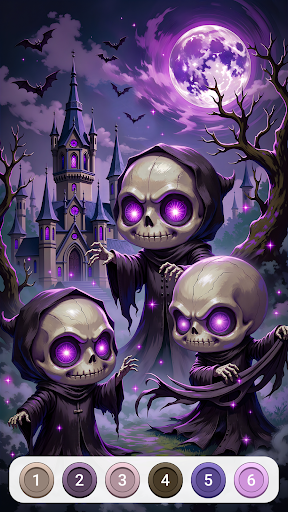 Dark Fairytale Color by Number screenshot 7