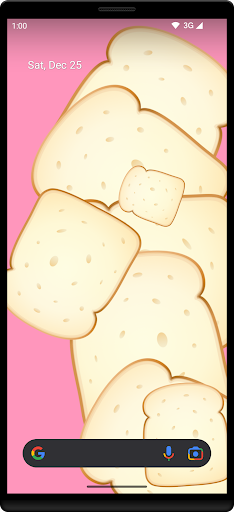 Bread Live Wallpaper Screen 2