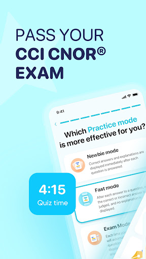Android application Pass CNOR Exam 2024 screenshort
