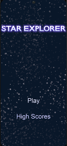 Android application Star Explorer screenshort