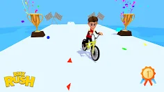 BMX Rush - Bicycle Run 3D - Screenshot 4