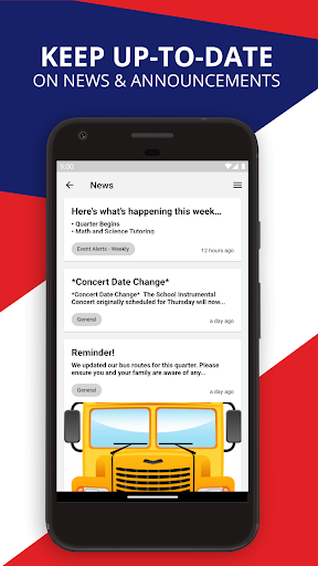 Android application James Madison Preparatory screenshort