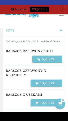 Android application Bar Na Rogu screenshort