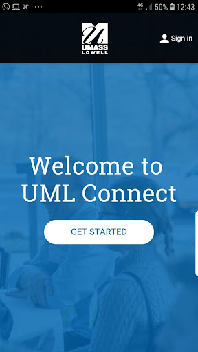 UML Connect Screen 3