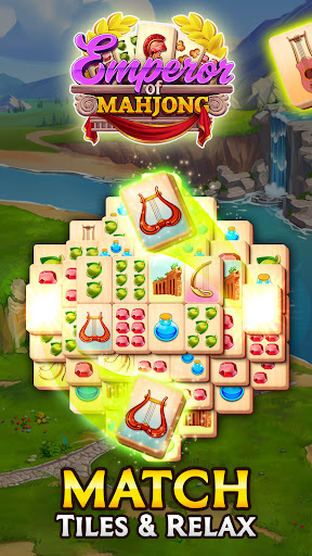 Android application Emperor of Mahjong Tile Match screenshort