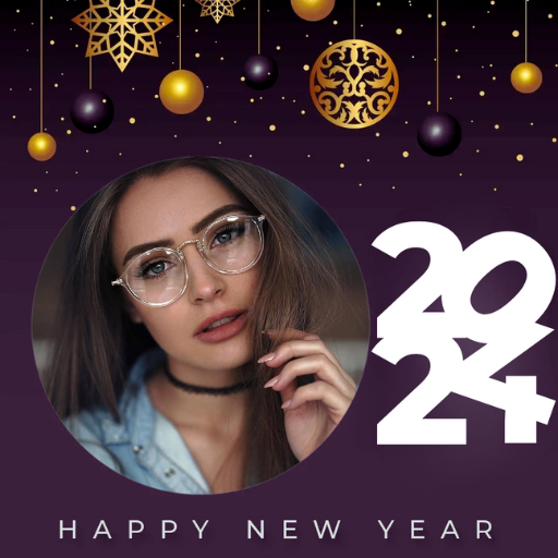 happy new year photo frame2024 Download on Windows