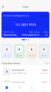 Captura 9 Raven Coin Miner android