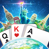 Solitaire Tripeaks: Travel The World icon