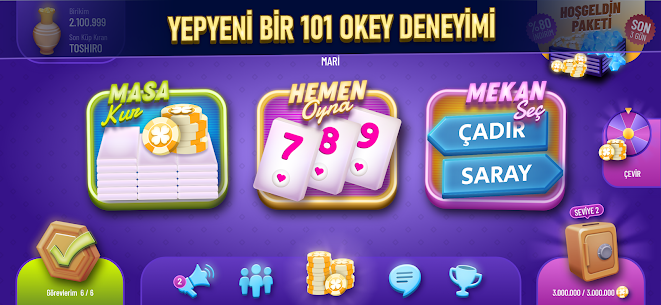 101 Okey Canli 1