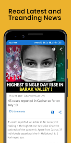 Captura de Pantalla 6 Barak Valley Live | News app o android