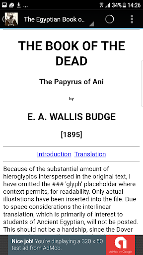 The Egyptian Book of Dead Screen 2