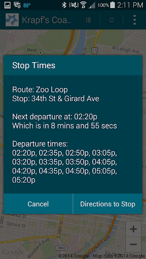 Krapf Transit Screen 2
