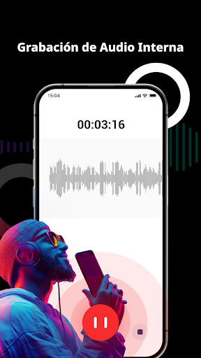 Grabadora de Voz, Grabar Audio Captura de Pantalla de la Aplicación Android 4