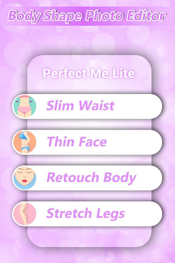 Android application Body Shape Photo Editor screenshort