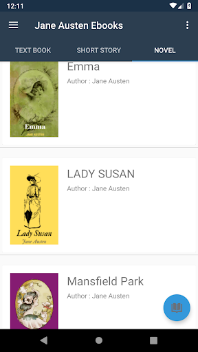 Android application Jane Austen - Ebooks & Novels screenshort