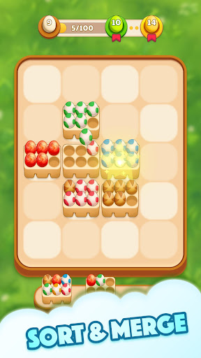 Android application Egg Sort screenshort