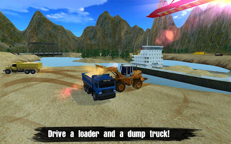 Loader & Dump Truck Hill SIM  screenshots 14