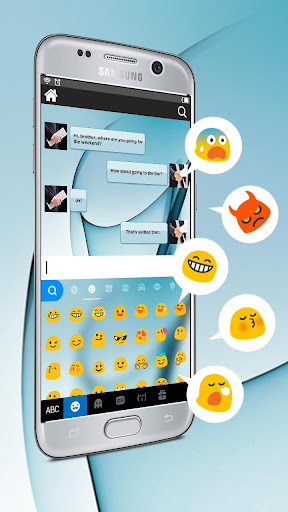 Keyboard for Galaxy S7 Edge Screen 2
