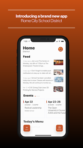 Android application Rome City School District, NY screenshort