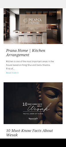 Android application Prana World | Mindful Living screenshort
