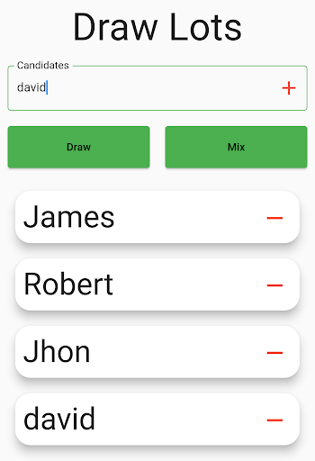 Draw Lots Screenshot 1 - AppWisp.com