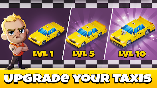 Idle Taxi Tycoon 0.10.0 APK screenshots 2