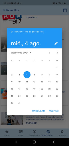 Noticias Armada Screen 2