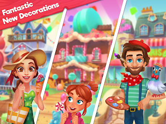 Delicious B&B: Decor & Match 3