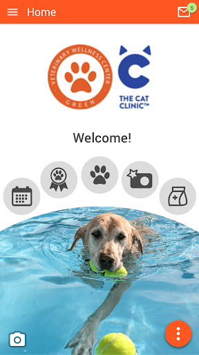 Android application Vet Wellness Center of Green screenshort