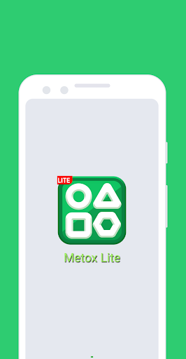 Android application metoox lite screenshort