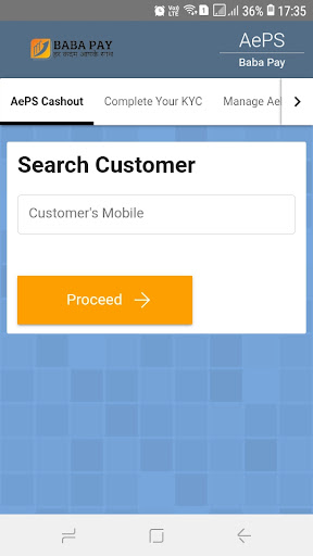 Android application Babapay screenshort