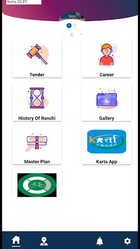 Android application RANCHI CITY APP screenshort
