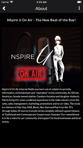 Android application NSpire U On Air screenshort