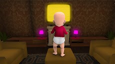 Baby in Pink Horror Games 3Dのおすすめ画像2