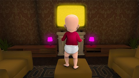 Baby in Pink Horror Games 3Dのおすすめ画像2
