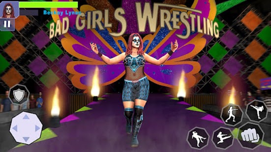Bad Girls Wrestling Game Screenshot