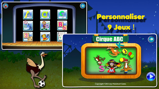 Android application ABC Circus (French) Lite screenshort