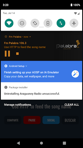 Radio Fm Palabra 106.3 Screen 2