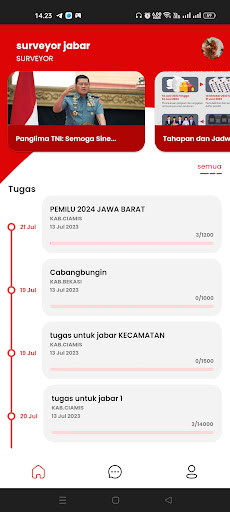 Canvassing Screen 2