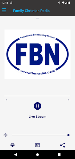 Android application FBN Radio screenshort