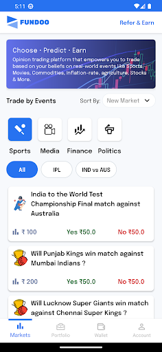 Android application Fundoo screenshort