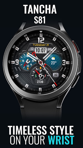 Tancha S81 Hybrid Watch Face screenshot 4