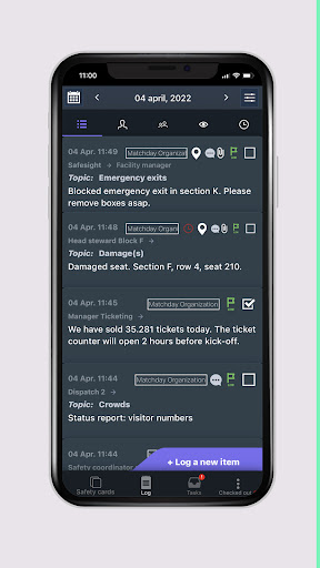 Android application Safesight app screenshort