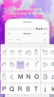 Fonty - Draw and Make Fonts Screenshot